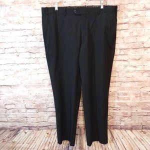 U.S. Polo Assn. Men's Black Straight Leg Pinstripe Pants Size 40/30